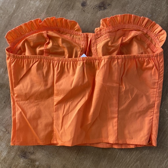 NWT - Cider strapless tube crop top - Picture 3 of 6